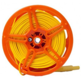 Кабел/макара/ с банан щекер 50m жълт  WAPRZ050YEBBSZ Sonel