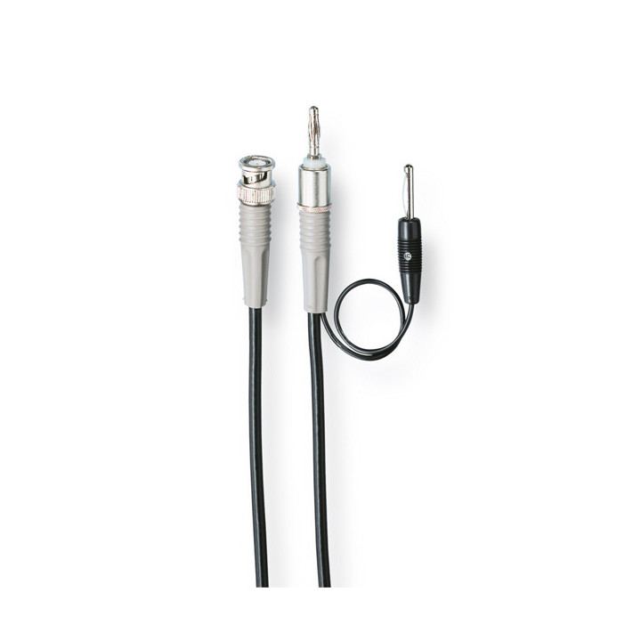 HZ32 Coaxial cable BNC/BNC male to banana plugs, 40 inch HA