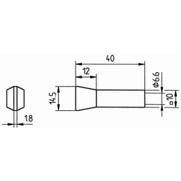 Човка за поялник 832 MD02
