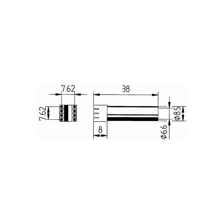 Човка за поялник 832 C8 за инт. схема с 8pin