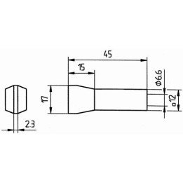 Човка за поялник 832 MD03