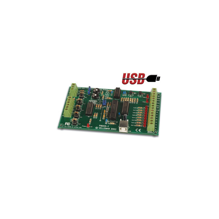 K8055N USB EXPERIMENT INTERFACE BOARD Velleman