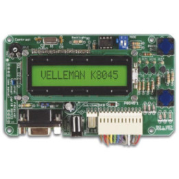 PROGRAMMABLE MESSAGE BOARD WITH LCD, SERIAL INTERFACE & 8 INPUT K8045