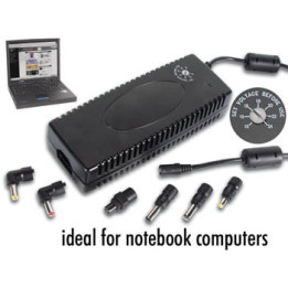 UNIVERSAL SWITCHING MODE REGULATED ADAPTER: OUTPUT : 15 TO 24VDC - 120W PSSMV8