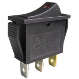 Ключ IRS101E-1C -15A 250VAC ON-OFF светещ Jietong