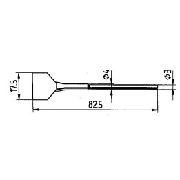 Човка за поялник 422FD5 17.5mm