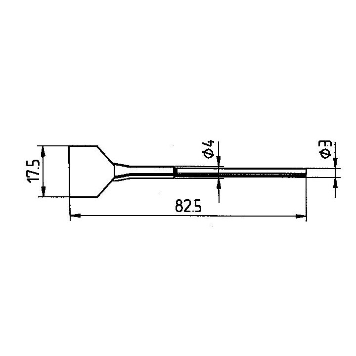 Човка за поялник 422FD5 17.5mm