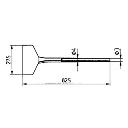Човка за поялник 422FD8 27.5mm