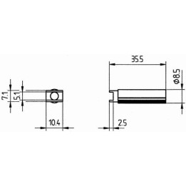 Човка за поялник 832 QD10 SOIC 14-16