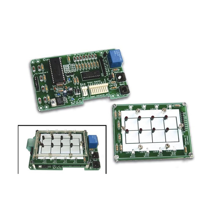 USER-DEFINABLE 8-CHANNEL TOUCH PANEL K8046