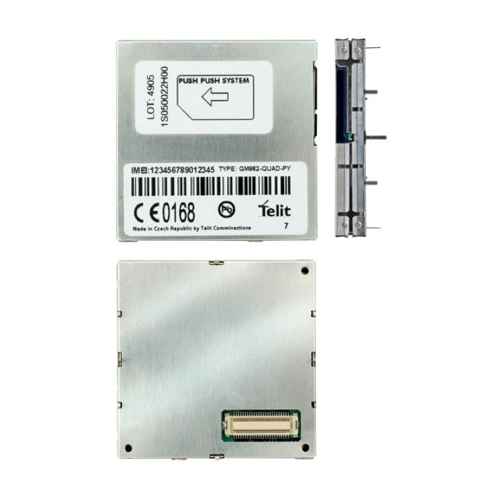 Модем със SIM държач и PYTON Telit GM862-QUAD-PY GSM/GPRS