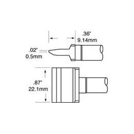 Човка за разпояване R F P-BL3 ф22mm