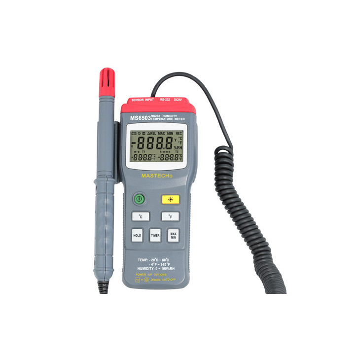 Цифров влагомер /термометър MS6503 Mastech