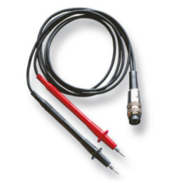 HZ17 4-pole test lead wiith probe tips, 5-pole DIN connector