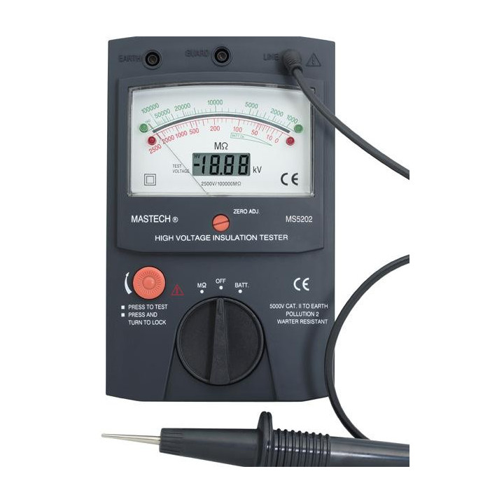 Мегаоммер MS5202 2500V Mastech