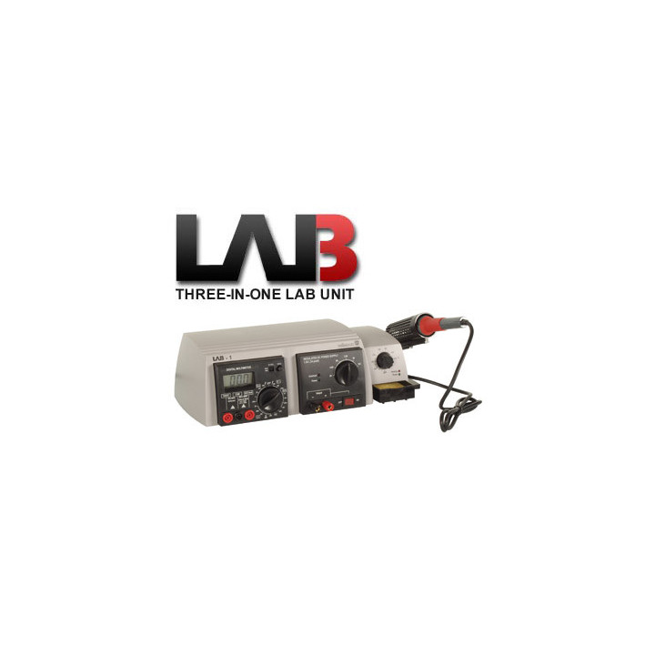THREE-IN-ONE LAB UNIT LAB1U Velleman