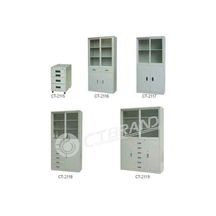 Шкаф със стъклени врати CT-2116