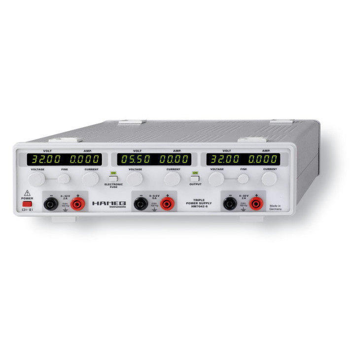 Тройно захранващо устройство HM7042-5 2x0-32V/2A Hameg