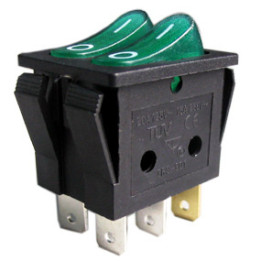 Ключ IRS2101-3C-15A 250VAC ON-OFF светещ Jietong