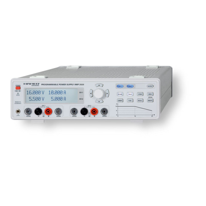 Захранващ блок HMP2020 1x0-32V/10A + 1x0-5.5V/5A Hameg