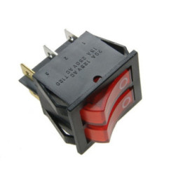 Ключ IRS2101-1C -15A 250VAC ON-OFF светещ Jietong